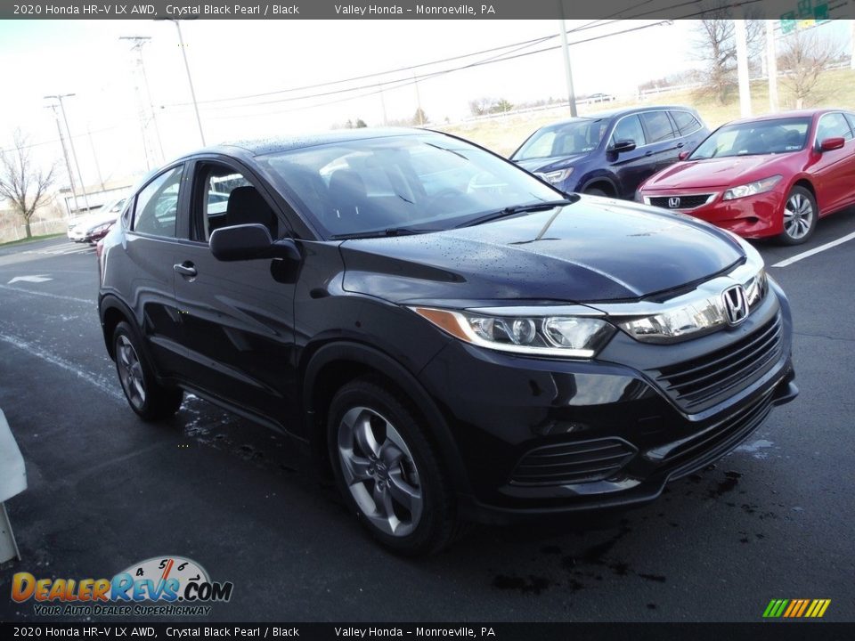 2020 Honda HR-V LX AWD Crystal Black Pearl / Black Photo #5