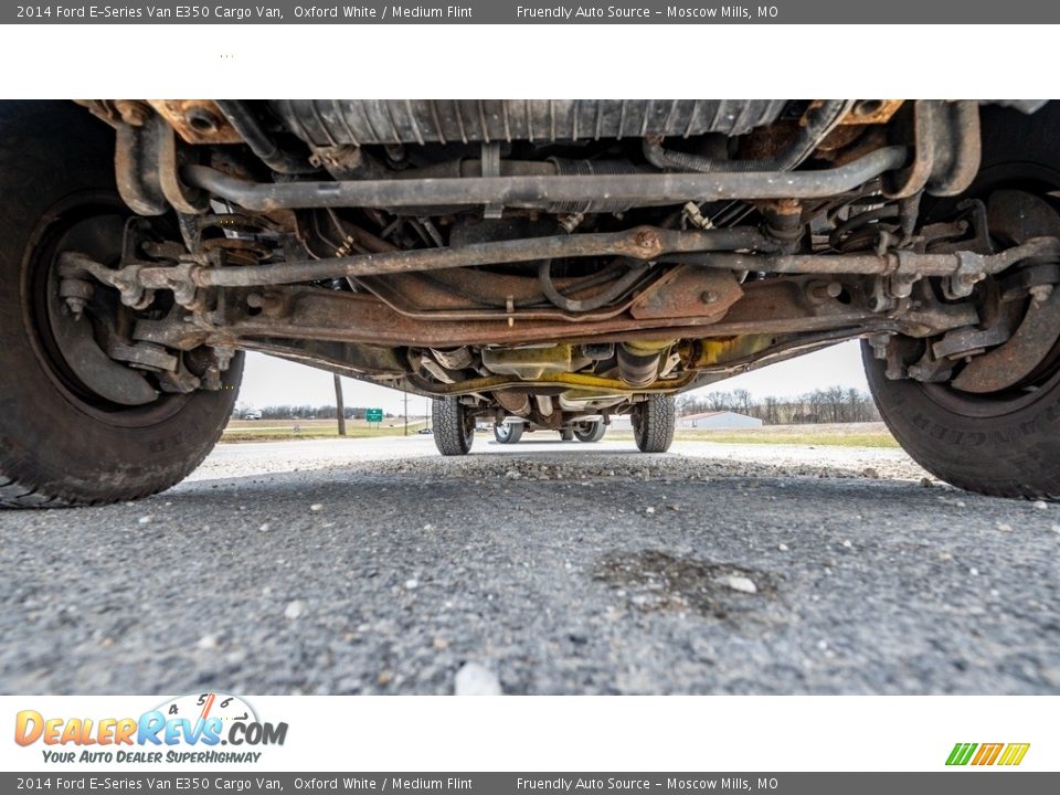 Undercarriage of 2014 Ford E-Series Van E350 Cargo Van Photo #10