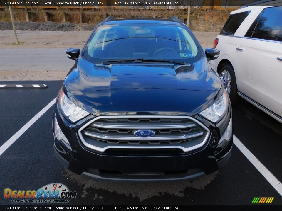 2019 Ford EcoSport SE 4WD Shadow Black / Ebony Black Photo #5