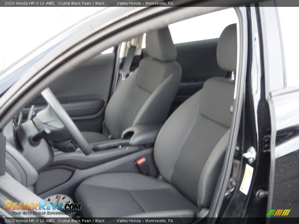 2020 Honda HR-V LX AWD Crystal Black Pearl / Black Photo #12