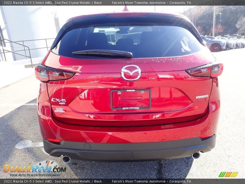 2022 Mazda CX-5 S Select AWD Soul Red Crystal Metallic / Black Photo #3