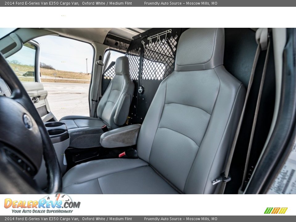 Front Seat of 2014 Ford E-Series Van E350 Cargo Van Photo #17