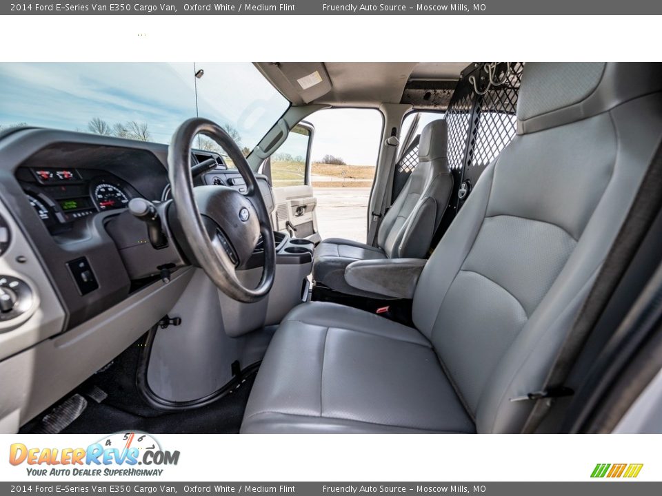 Front Seat of 2014 Ford E-Series Van E350 Cargo Van Photo #18