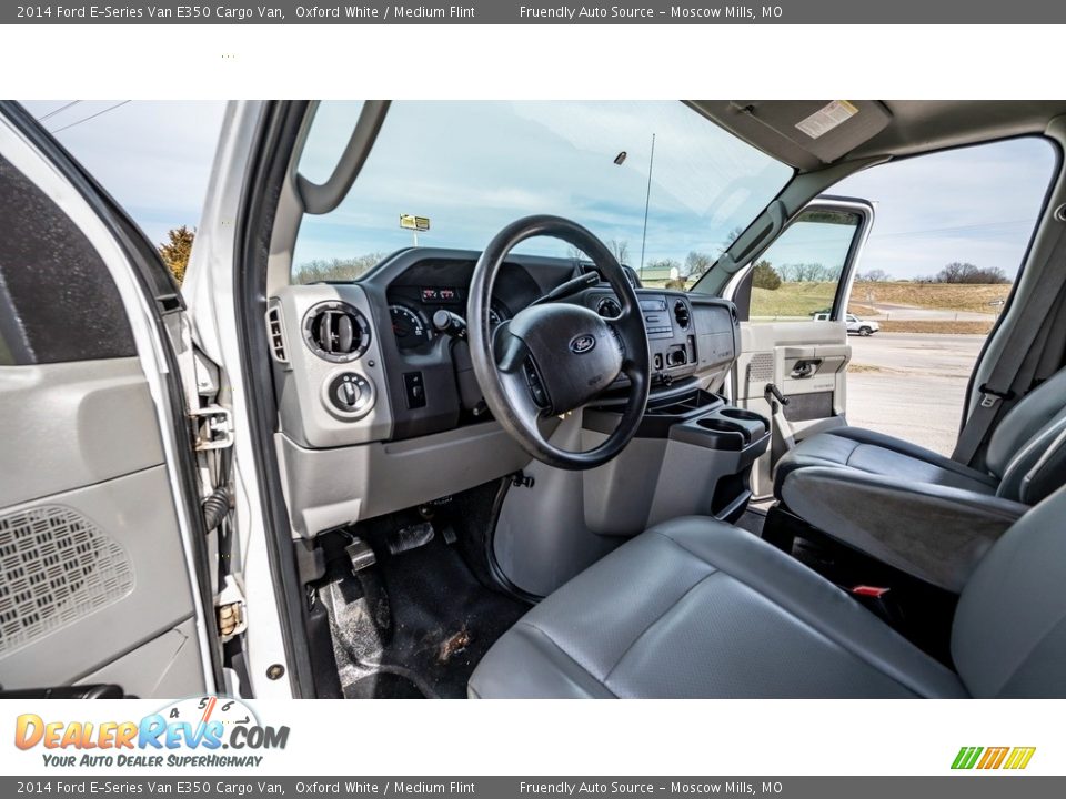 Medium Flint Interior - 2014 Ford E-Series Van E350 Cargo Van Photo #19