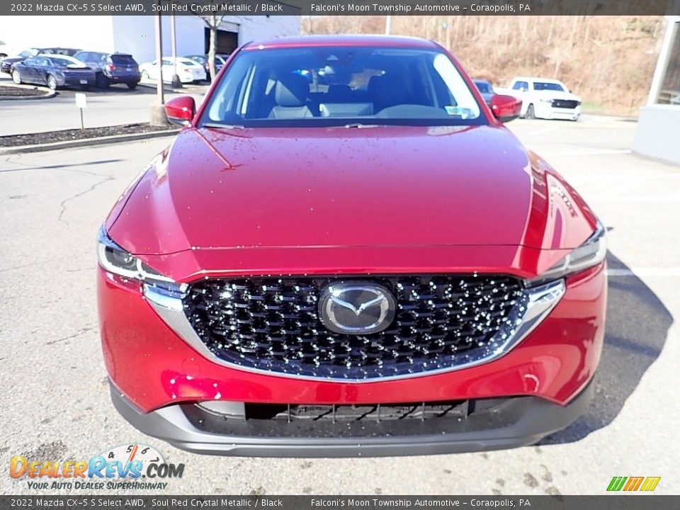 2022 Mazda CX-5 S Select AWD Soul Red Crystal Metallic / Black Photo #8