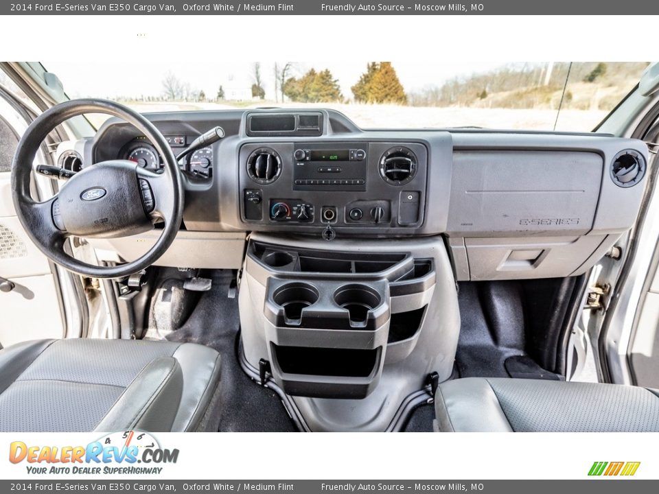 Dashboard of 2014 Ford E-Series Van E350 Cargo Van Photo #27