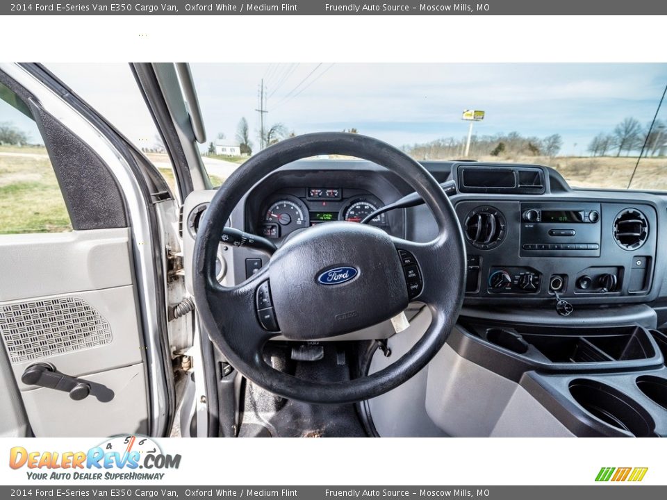 2014 Ford E-Series Van E350 Cargo Van Steering Wheel Photo #28