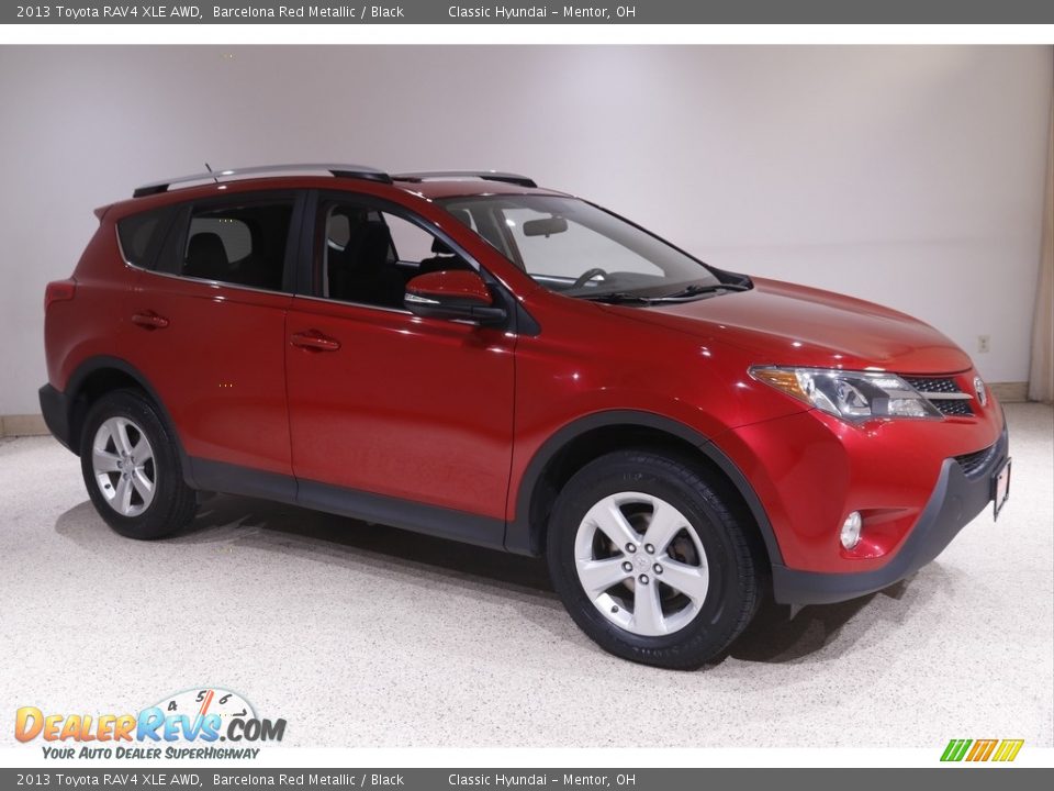 2013 Toyota RAV4 XLE AWD Barcelona Red Metallic / Black Photo #1