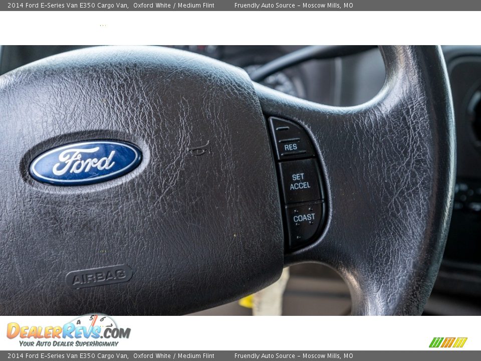 2014 Ford E-Series Van E350 Cargo Van Steering Wheel Photo #29