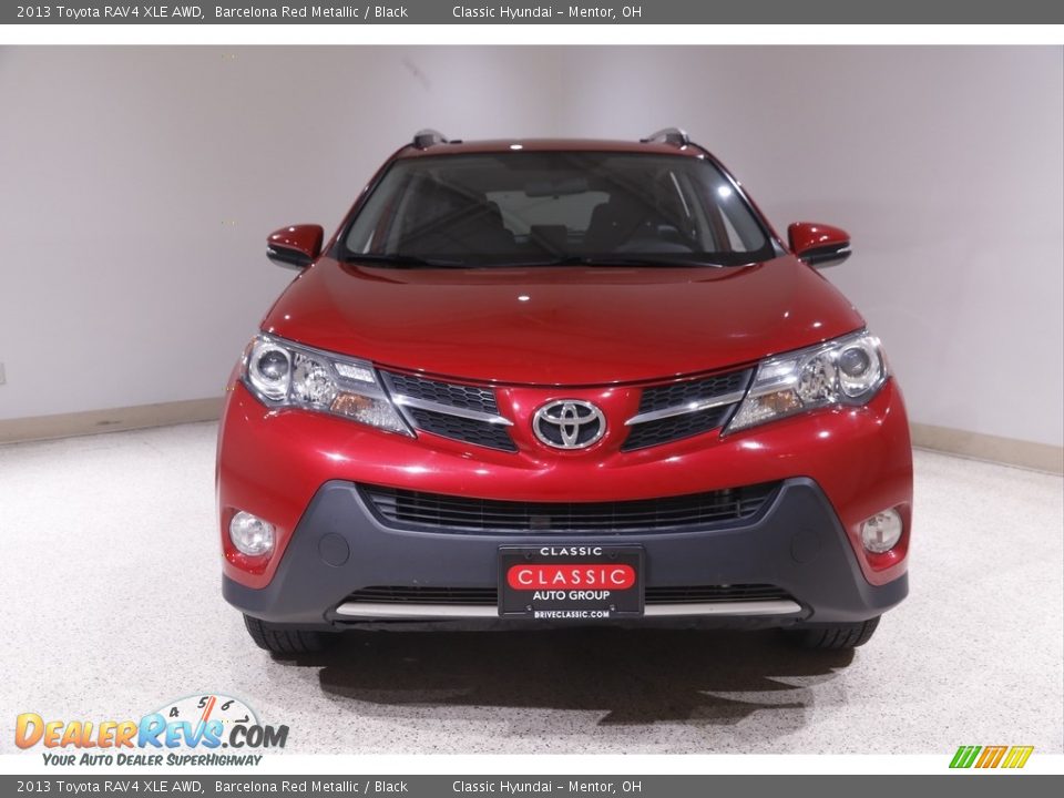 2013 Toyota RAV4 XLE AWD Barcelona Red Metallic / Black Photo #2