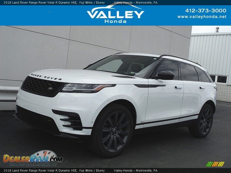 2018 Land Rover Range Rover Velar R Dynamic HSE Fuji White / Ebony Photo #1