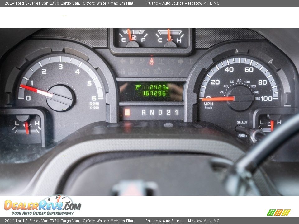 2014 Ford E-Series Van E350 Cargo Van Gauges Photo #30