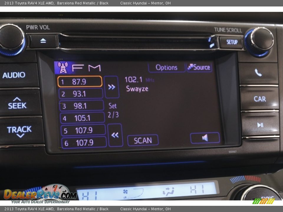 2013 Toyota RAV4 XLE AWD Barcelona Red Metallic / Black Photo #10