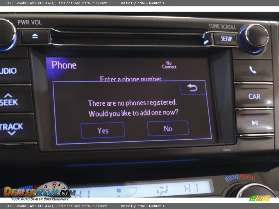 2013 Toyota RAV4 XLE AWD Barcelona Red Metallic / Black Photo #11