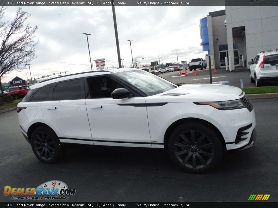 2018 Land Rover Range Rover Velar R Dynamic HSE Fuji White / Ebony Photo #9