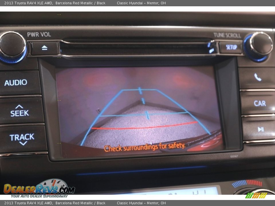 2013 Toyota RAV4 XLE AWD Barcelona Red Metallic / Black Photo #12
