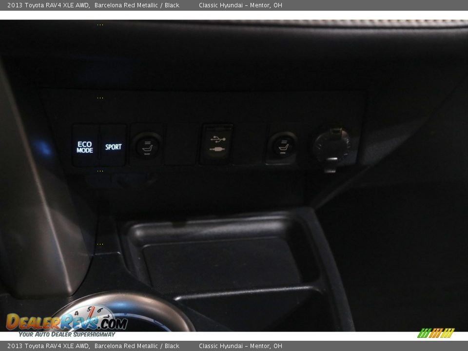 2013 Toyota RAV4 XLE AWD Barcelona Red Metallic / Black Photo #13