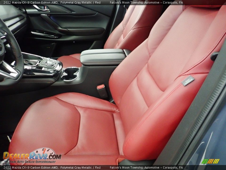 Front Seat of 2022 Mazda CX-9 Carbon Edition AWD Photo #11
