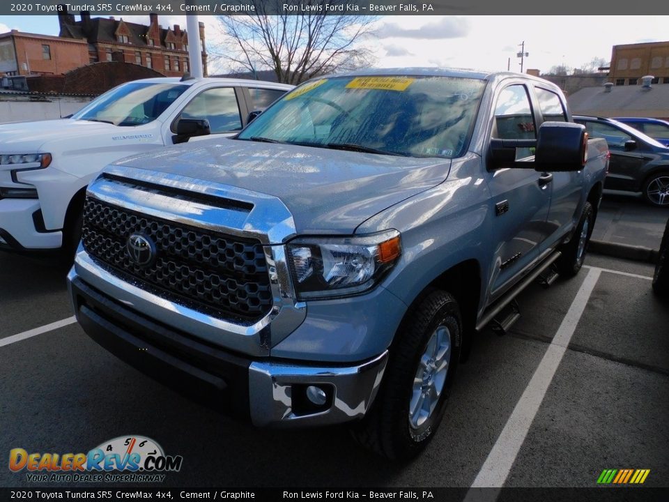 2020 Toyota Tundra SR5 CrewMax 4x4 Cement / Graphite Photo #6