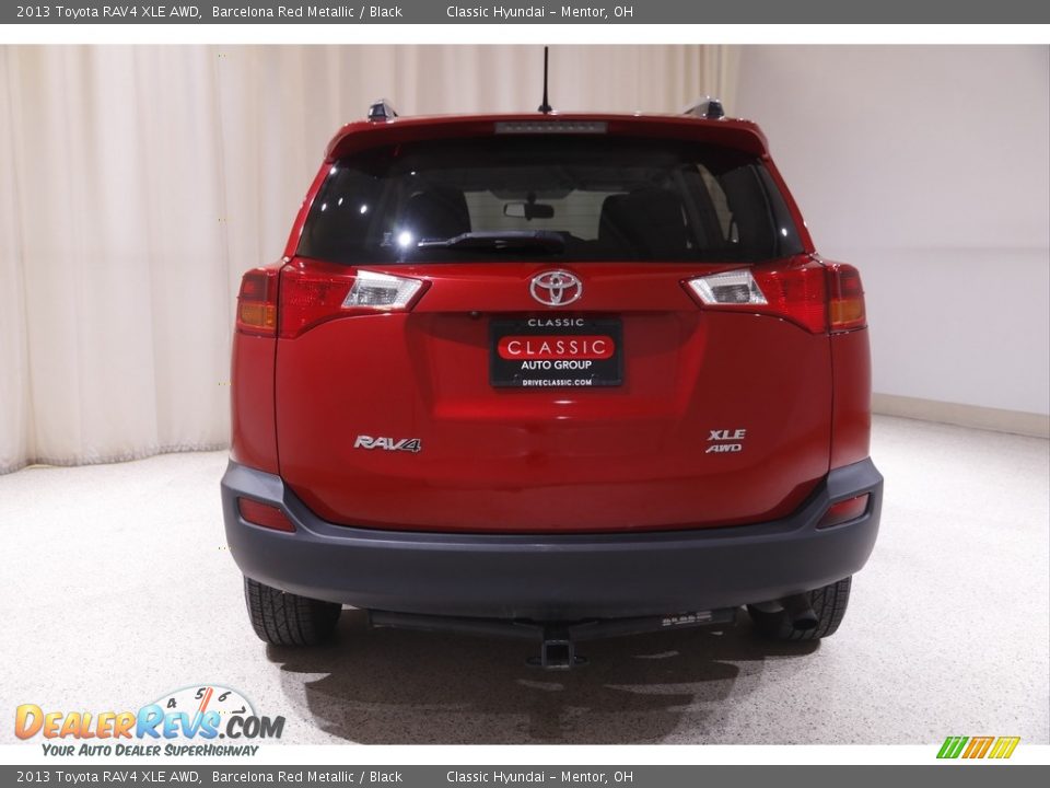 2013 Toyota RAV4 XLE AWD Barcelona Red Metallic / Black Photo #18