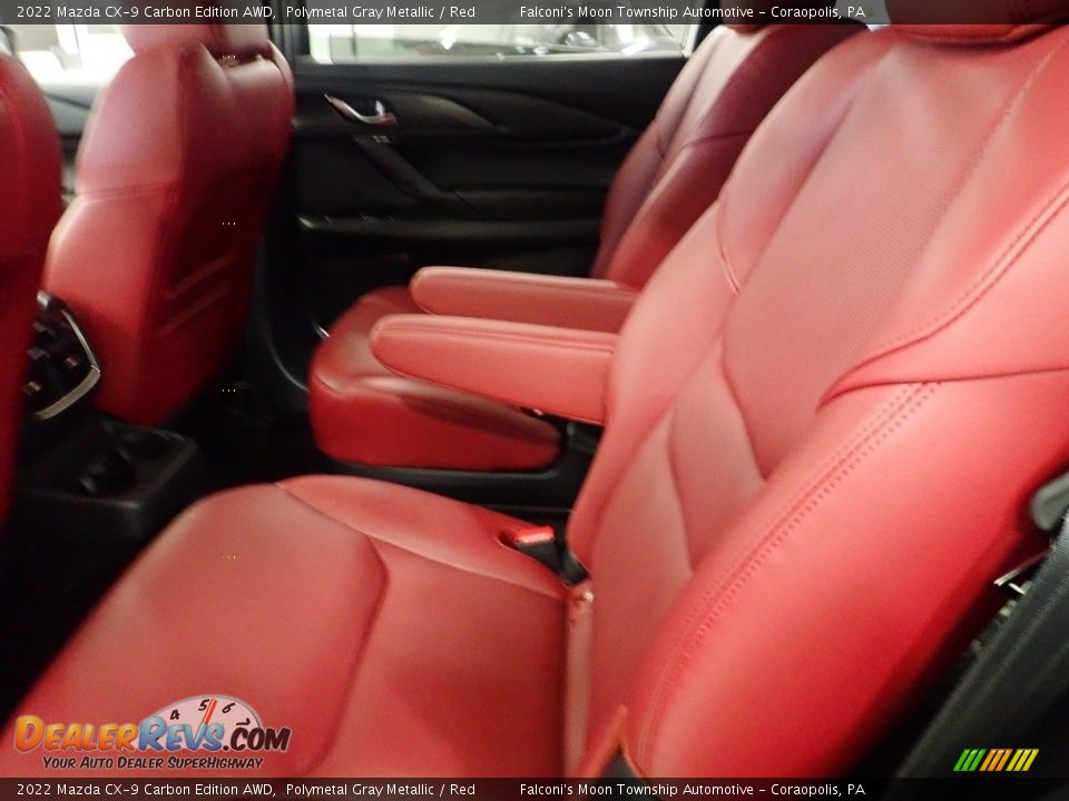 Rear Seat of 2022 Mazda CX-9 Carbon Edition AWD Photo #12