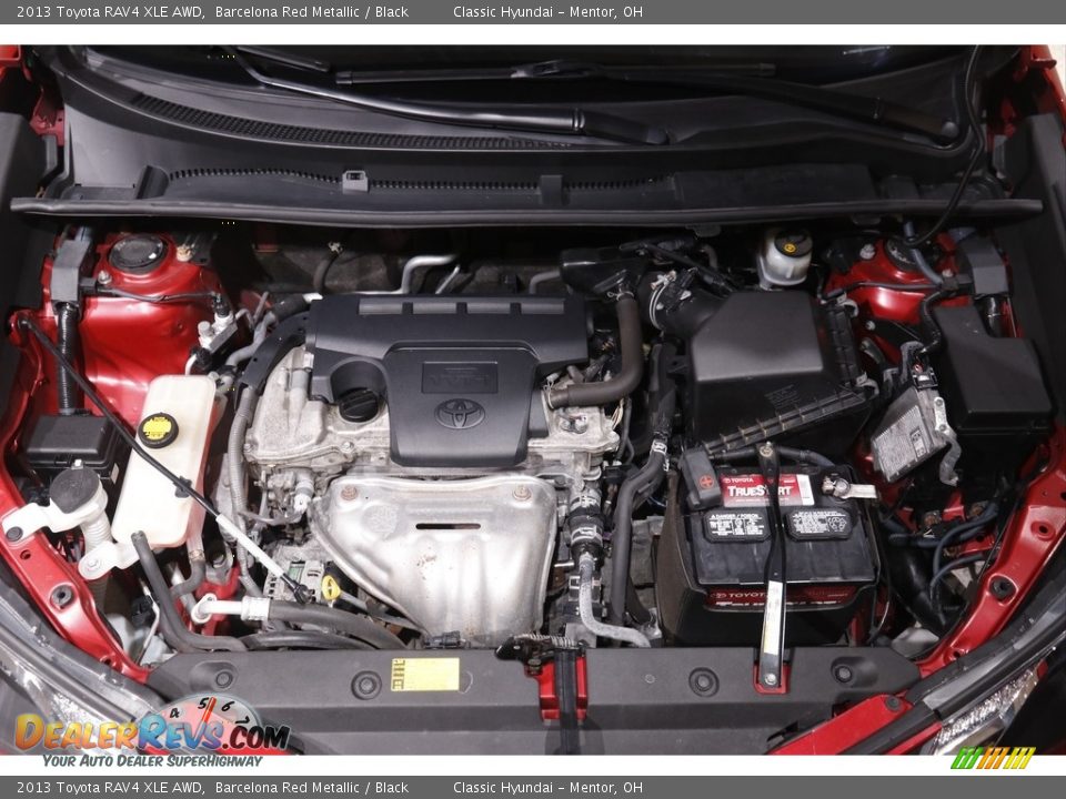 2013 Toyota RAV4 XLE AWD Barcelona Red Metallic / Black Photo #19
