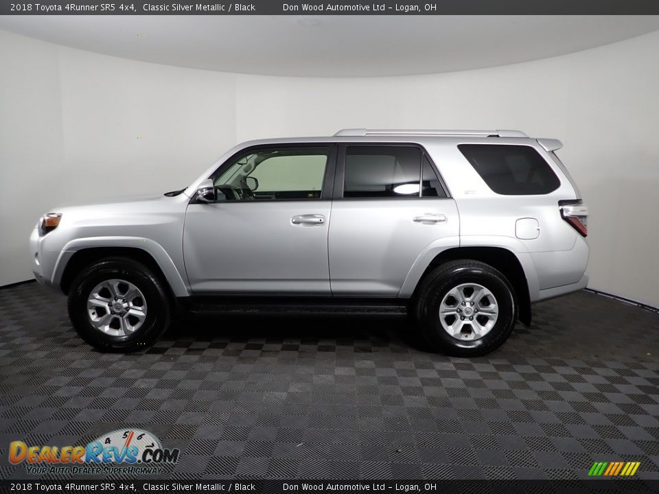 2018 Toyota 4Runner SR5 4x4 Classic Silver Metallic / Black Photo #9