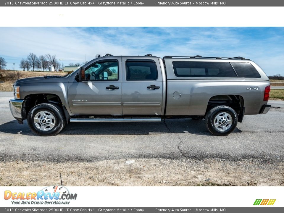 2013 Chevrolet Silverado 2500HD LT Crew Cab 4x4 Graystone Metallic / Ebony Photo #7