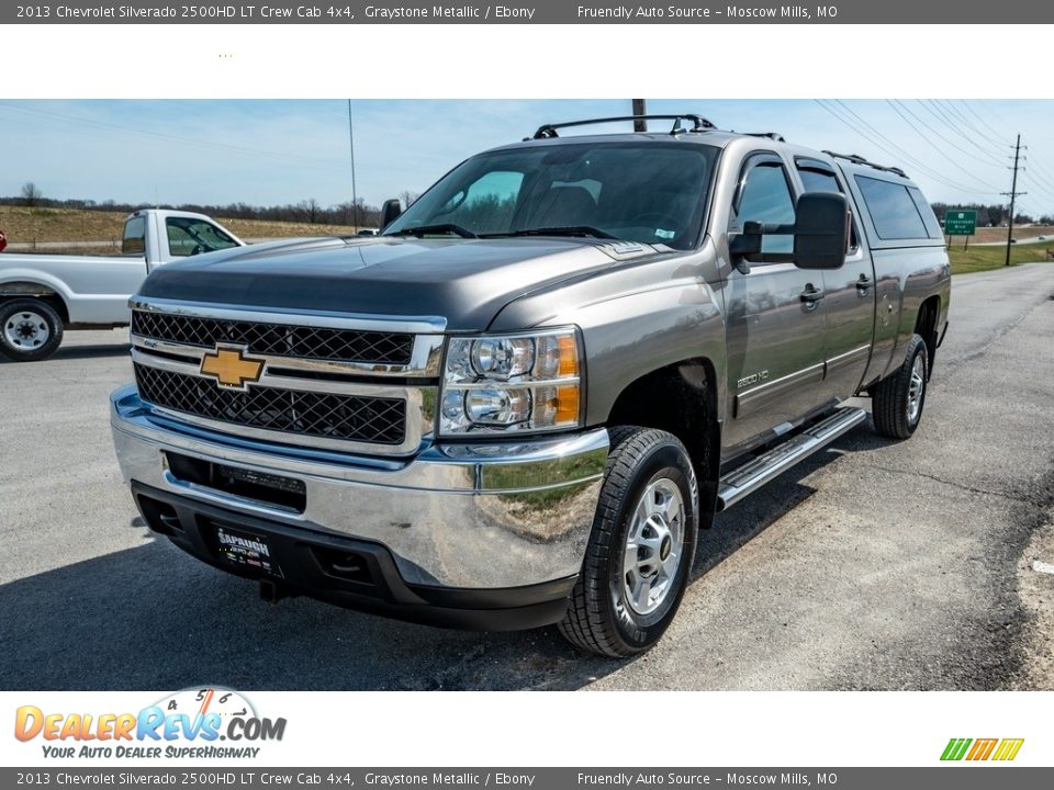 2013 Chevrolet Silverado 2500HD LT Crew Cab 4x4 Graystone Metallic / Ebony Photo #8