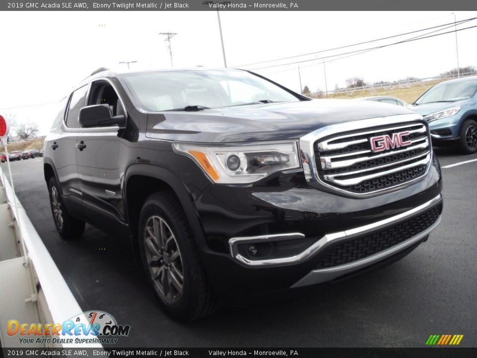 2019 GMC Acadia SLE AWD Ebony Twilight Metallic / Jet Black Photo #5