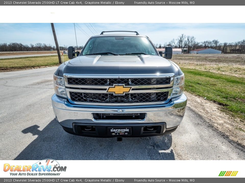 2013 Chevrolet Silverado 2500HD LT Crew Cab 4x4 Graystone Metallic / Ebony Photo #9