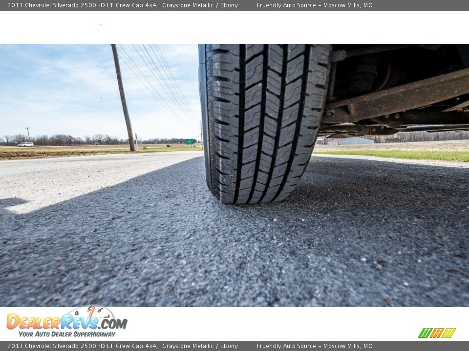 2013 Chevrolet Silverado 2500HD LT Crew Cab 4x4 Graystone Metallic / Ebony Photo #11