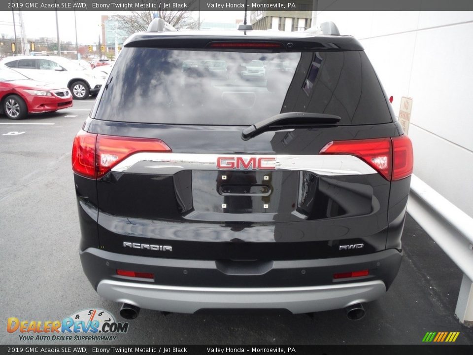 2019 GMC Acadia SLE AWD Ebony Twilight Metallic / Jet Black Photo #7