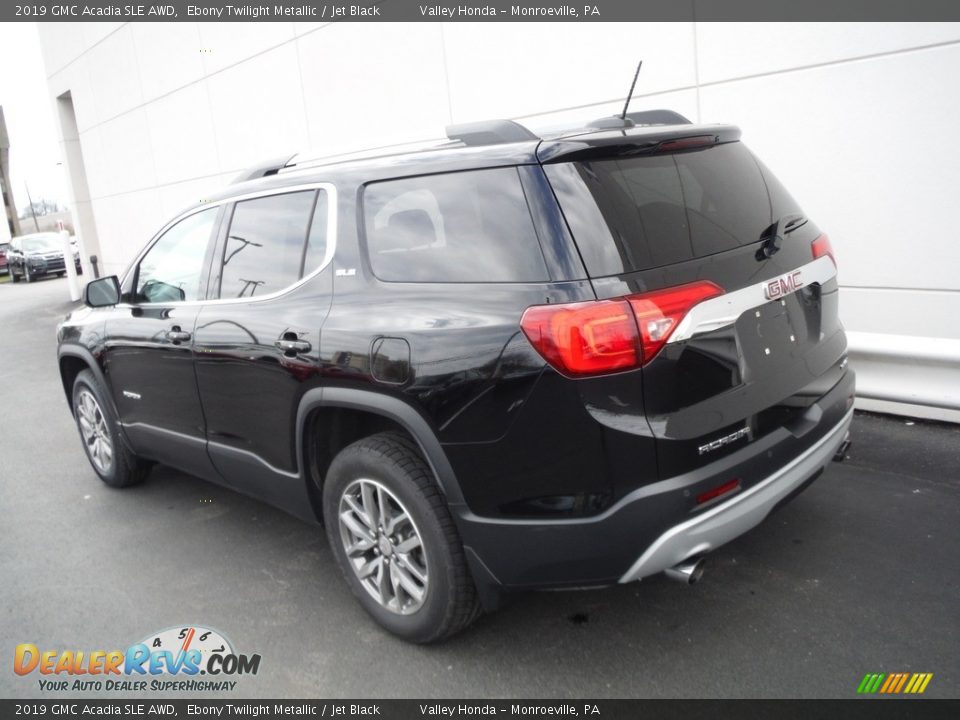 2019 GMC Acadia SLE AWD Ebony Twilight Metallic / Jet Black Photo #9