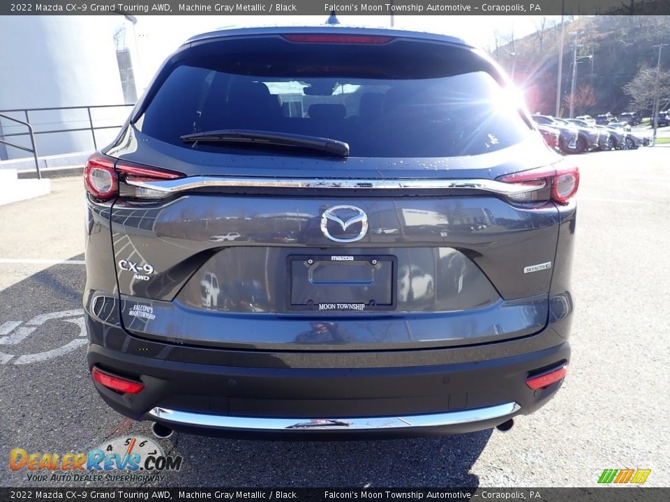 2022 Mazda CX-9 Grand Touring AWD Machine Gray Metallic / Black Photo #3