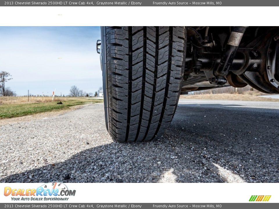 2013 Chevrolet Silverado 2500HD LT Crew Cab 4x4 Graystone Metallic / Ebony Photo #14