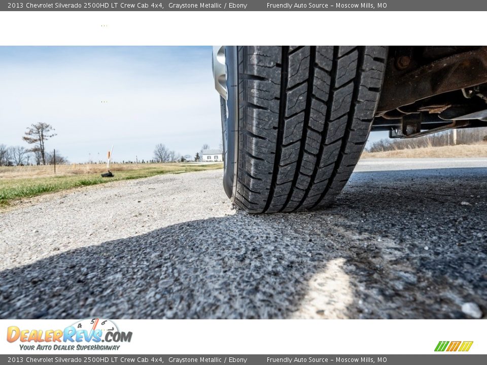 2013 Chevrolet Silverado 2500HD LT Crew Cab 4x4 Graystone Metallic / Ebony Photo #15