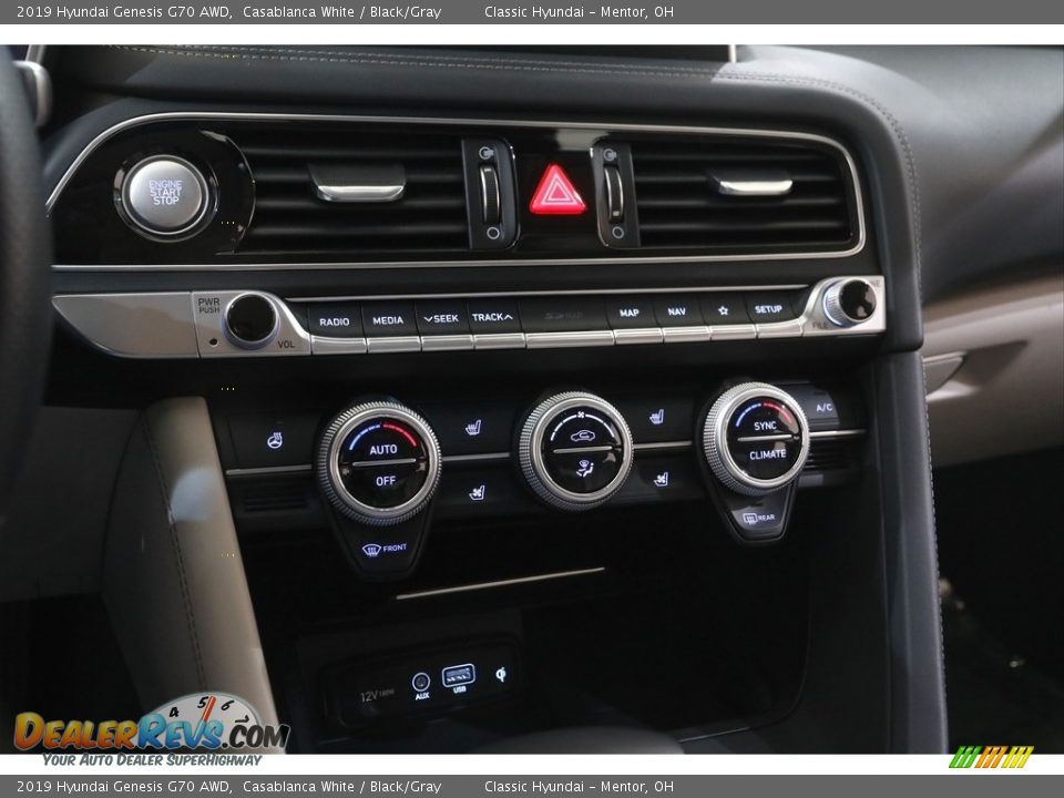 Controls of 2019 Hyundai Genesis G70 AWD Photo #14