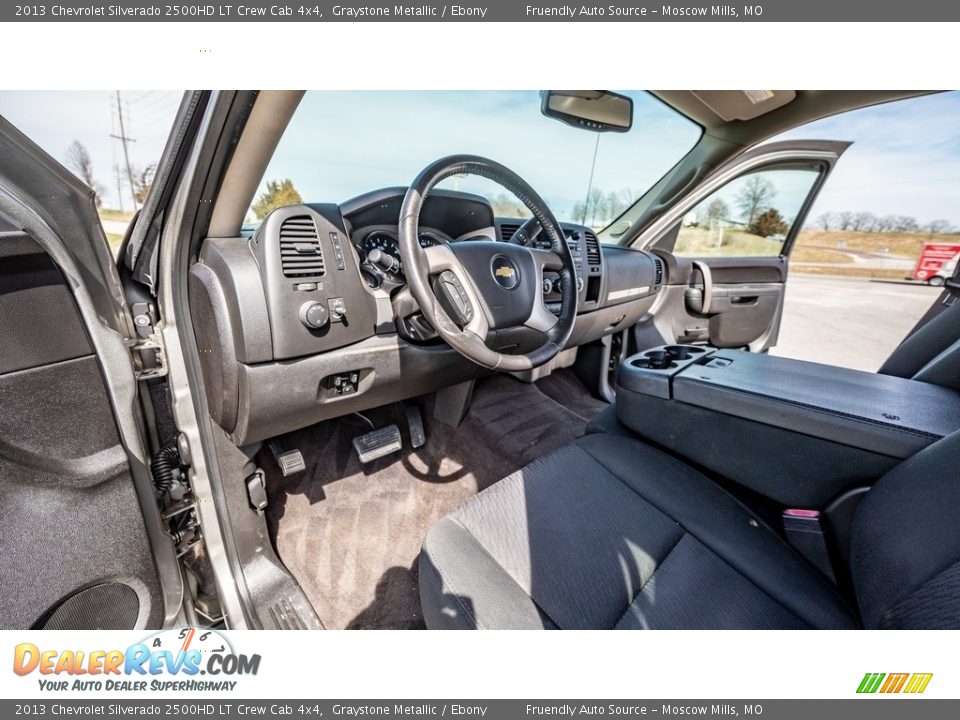 2013 Chevrolet Silverado 2500HD LT Crew Cab 4x4 Graystone Metallic / Ebony Photo #19