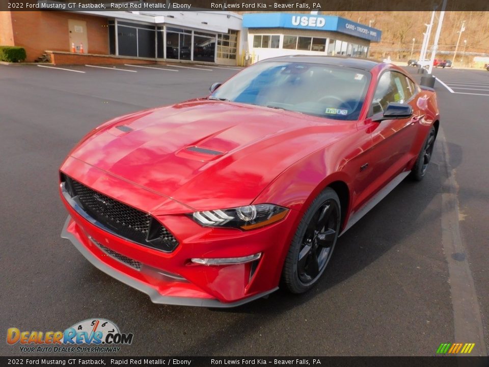 Rapid Red Metallic 2022 Ford Mustang GT Fastback Photo #7