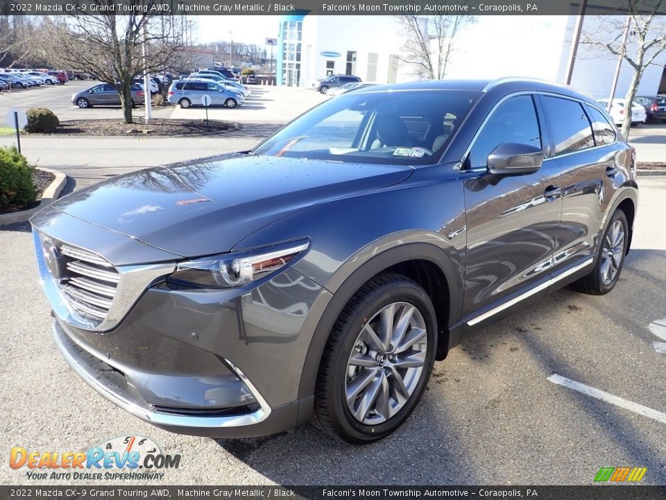 2022 Mazda CX-9 Grand Touring AWD Machine Gray Metallic / Black Photo #7