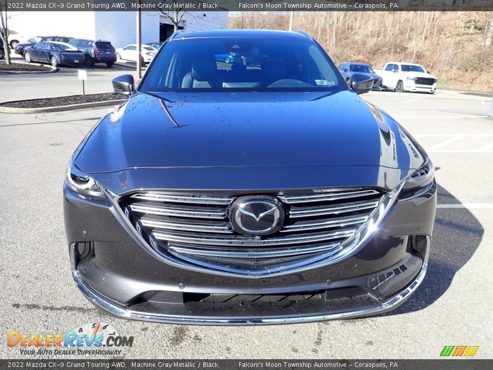 2022 Mazda CX-9 Grand Touring AWD Machine Gray Metallic / Black Photo #8