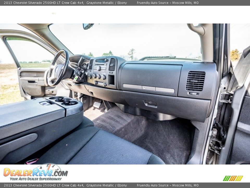 2013 Chevrolet Silverado 2500HD LT Crew Cab 4x4 Graystone Metallic / Ebony Photo #22