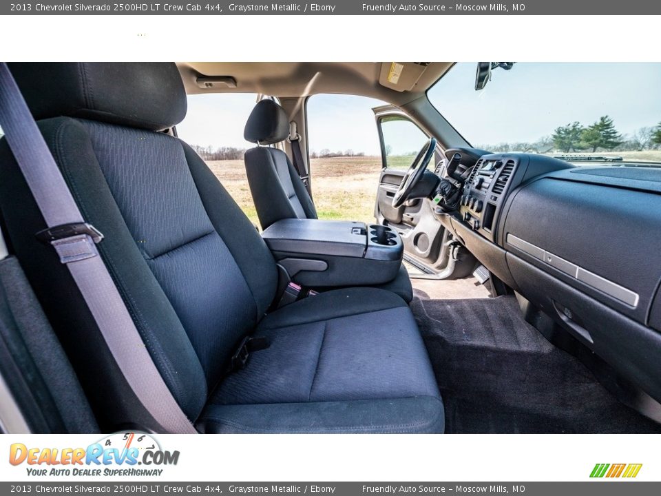 2013 Chevrolet Silverado 2500HD LT Crew Cab 4x4 Graystone Metallic / Ebony Photo #23