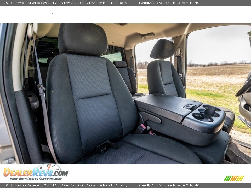 2013 Chevrolet Silverado 2500HD LT Crew Cab 4x4 Graystone Metallic / Ebony Photo #24