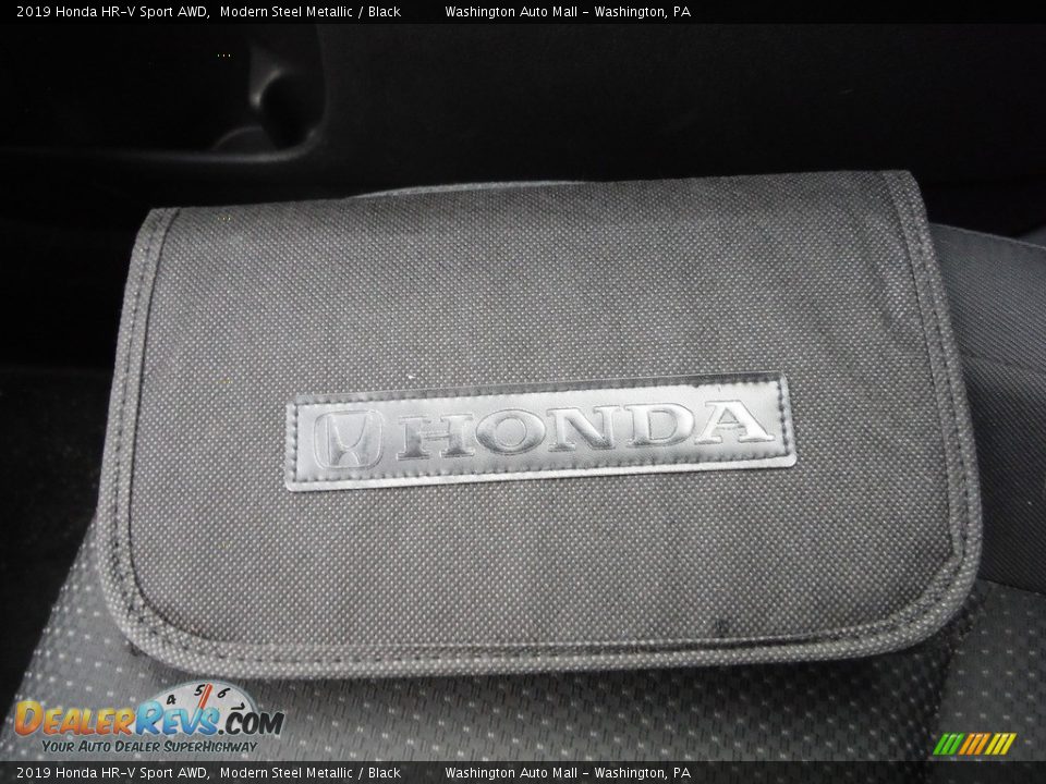 2019 Honda HR-V Sport AWD Modern Steel Metallic / Black Photo #25