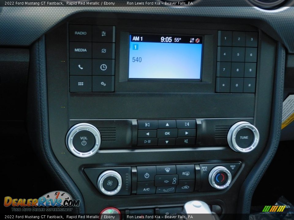 Controls of 2022 Ford Mustang GT Fastback Photo #16
