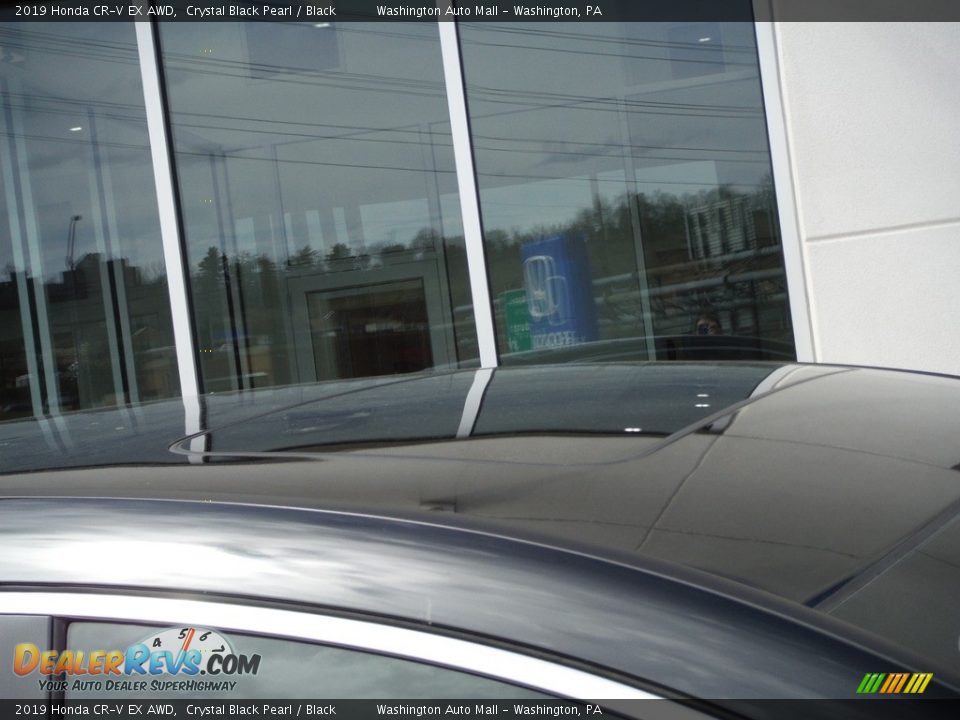 2019 Honda CR-V EX AWD Crystal Black Pearl / Black Photo #3