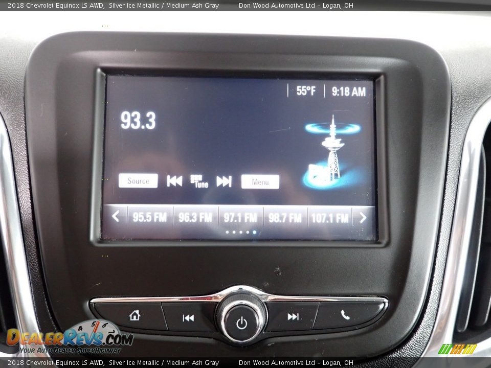 2018 Chevrolet Equinox LS AWD Silver Ice Metallic / Medium Ash Gray Photo #3