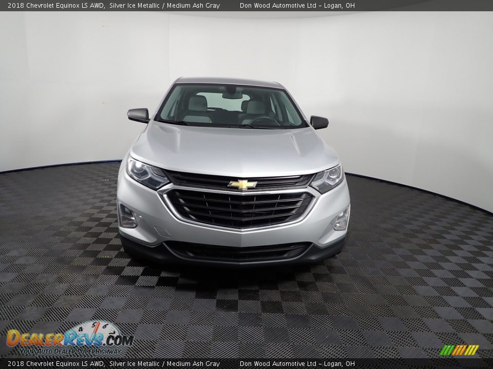 2018 Chevrolet Equinox LS AWD Silver Ice Metallic / Medium Ash Gray Photo #4